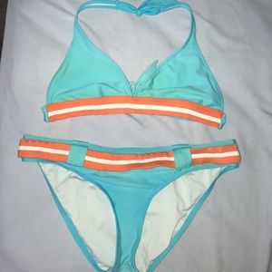 Cute blue bikini